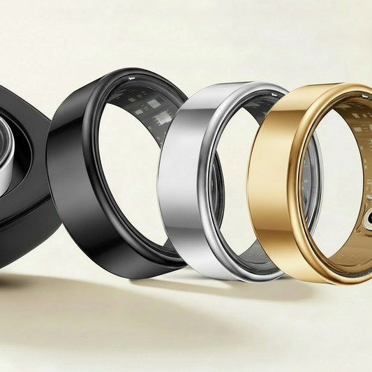 Women Men Smart Ring Fitness Tracker Health Sleep Monitor, Heart Rate, Oxygen Monitoring during your whole day