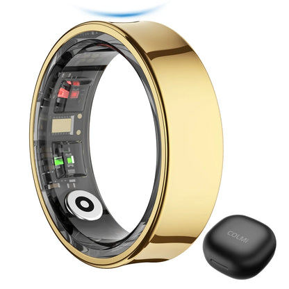 2024  R09 Smart Ring Men Women with Charging Case, Body Temperature Health and Sleep Monitor for Xiaomi Samsung Phone